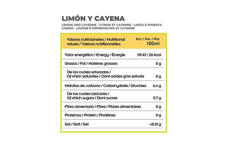 limonycayena nutricional